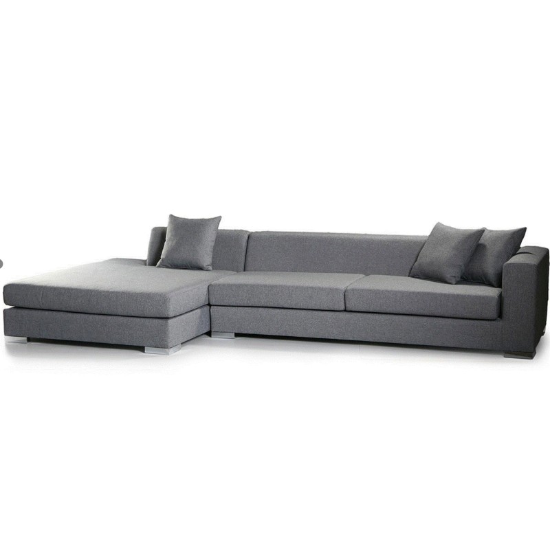 Szary nowoczesny narożnik Adele 