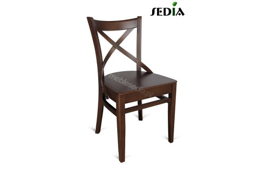 Krzesło białe drewniane Grono 2