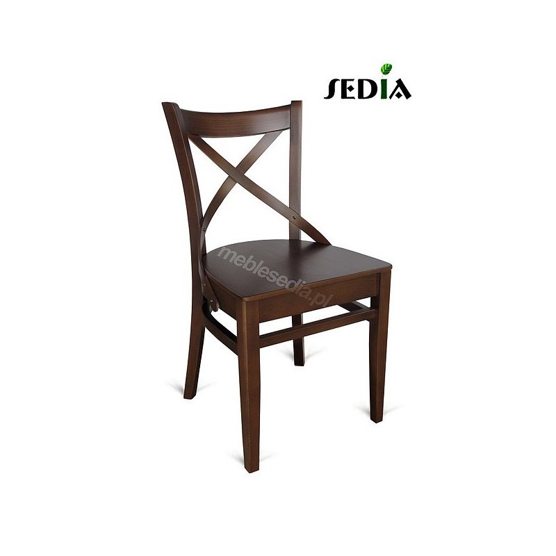 Krzesło białe drewniane Grono 2