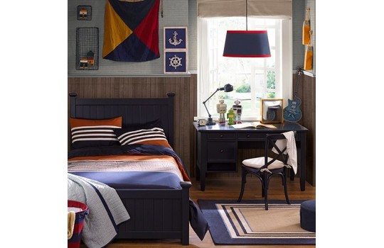 Niebieskie meble w pokoju młodzieżowym Norton