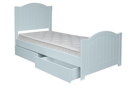 błętkitne łóżko dla dziecka Snow