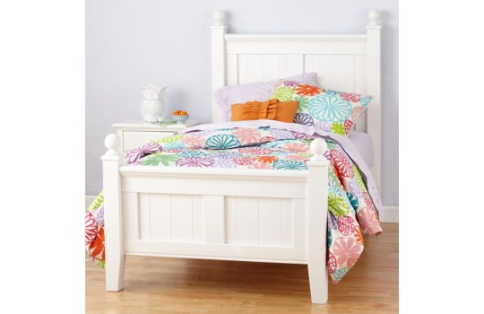 Białe łóżko dla dziecka Polo