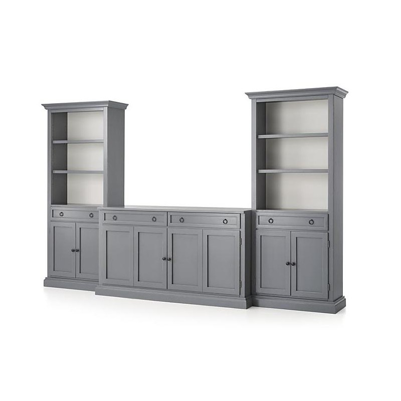 Szra meblościanka RTV Ramona