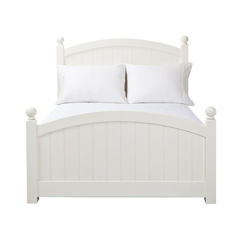 Białe łóżko Kimi 