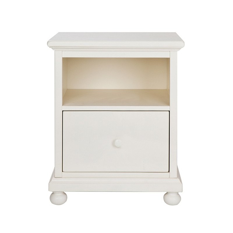 Białe łóżko Kimi 