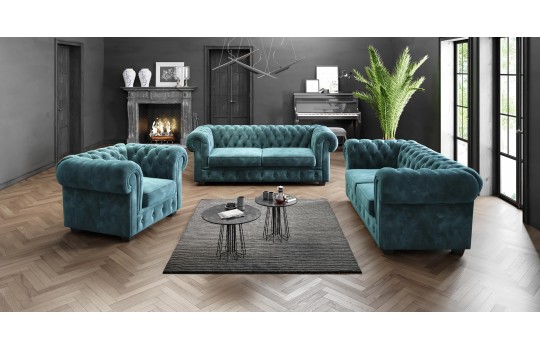 Zestaw mebli chesterfield Lizbona