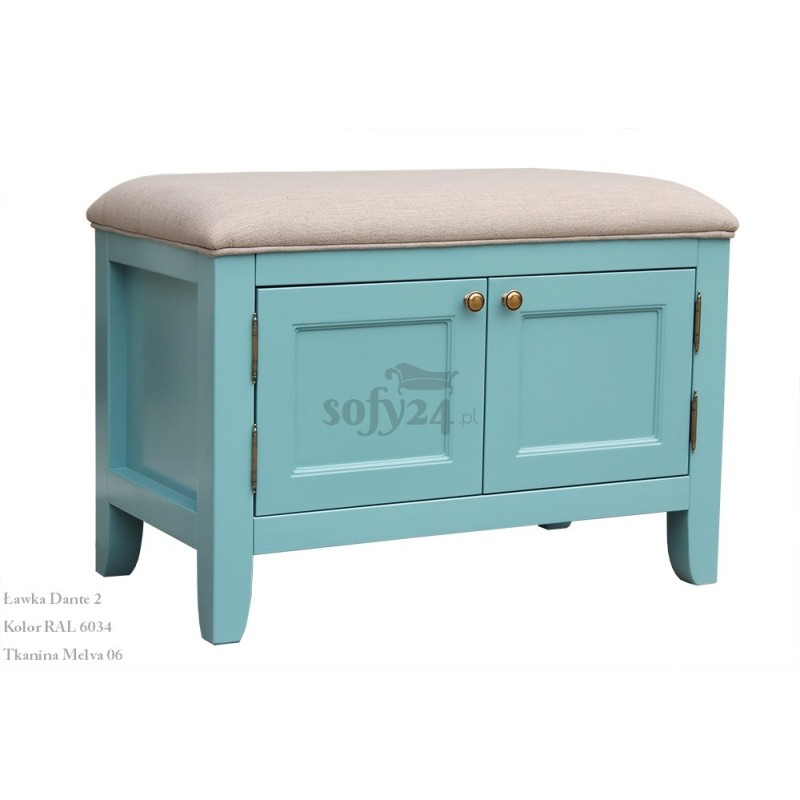 Ławka Dante 2 wg. projektu