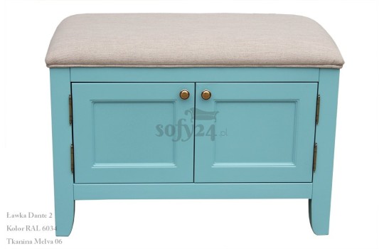 Ławka Dante 2 wg. projektu