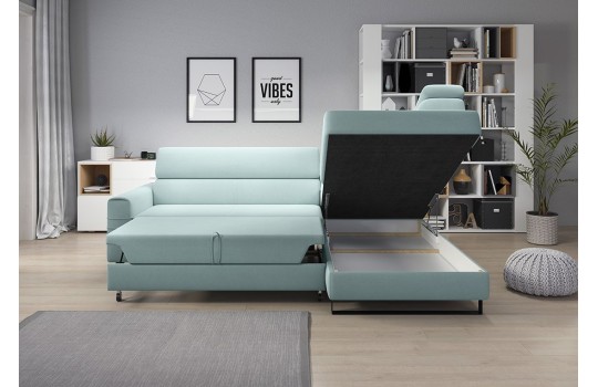 Nowoczesny narożnik w salonie Ideal