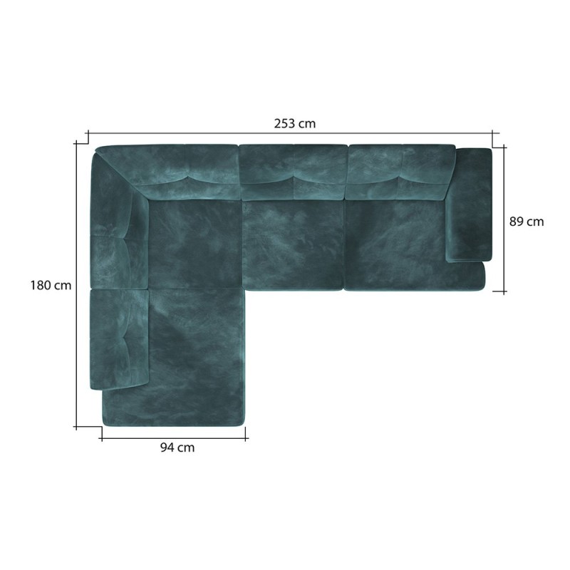 Wymiary narożnika Oli