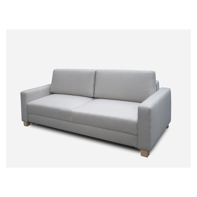 Szara kanapa rozsuwana do przodu Alerto