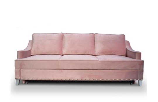 Klasyczna sofa różowa sofa Trenor