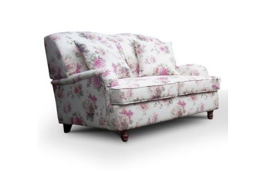 Kanapa w róże Fordil 2 osobowa