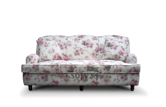 Sofa w kwiecistej tkaninie Fordil 3 osobowa Sofa w kwiecistej tkaninie Fordil 3 osobowa