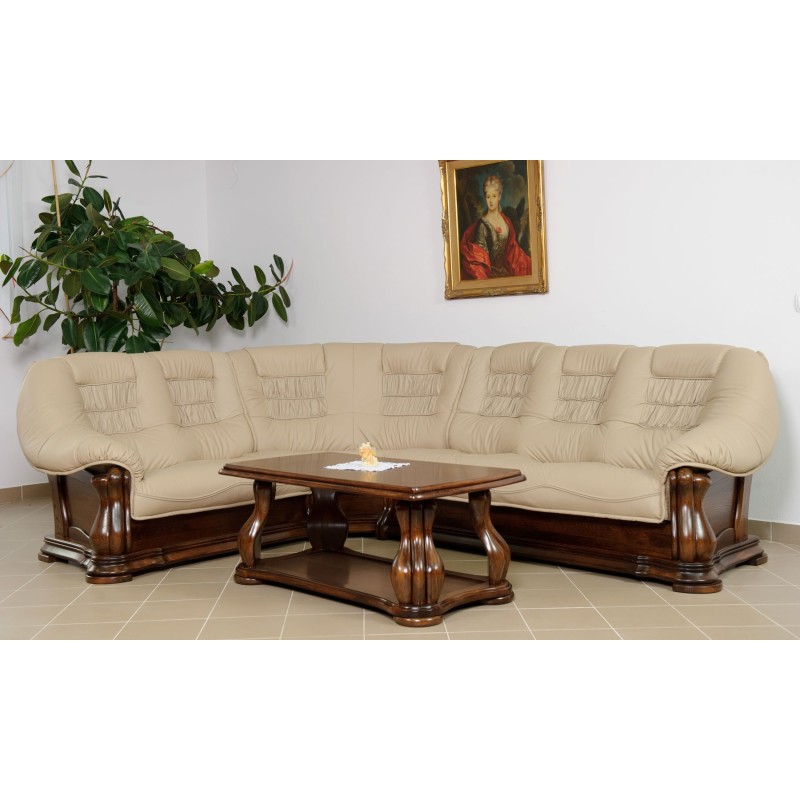 Narożnik ze skóry Mona