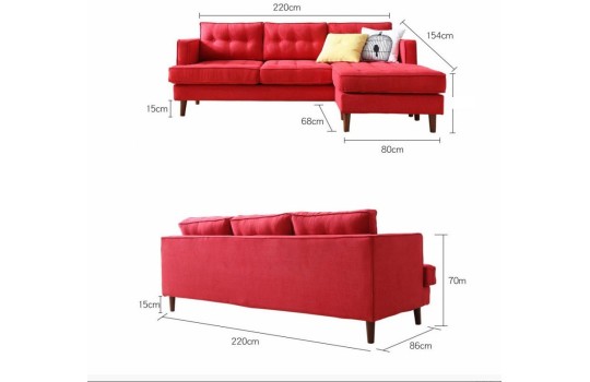 Wymiary narożnika Fiord