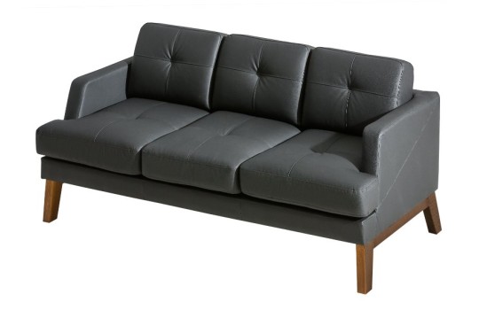 Ciemna sofa 3 osobowa Iraklon