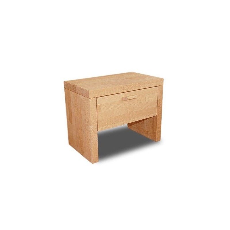 Bukowa szafka nocna 05
