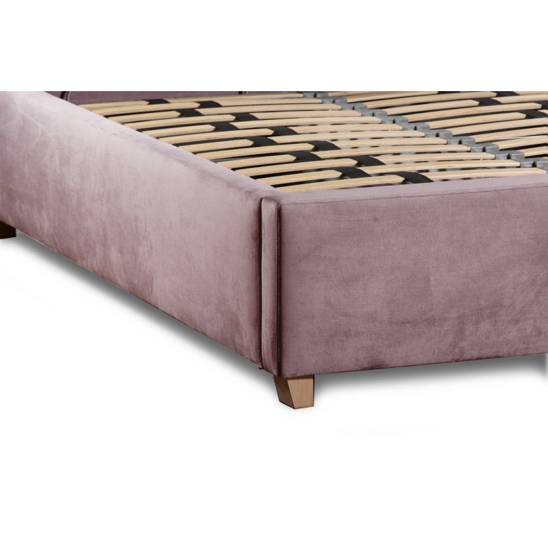 Pluszowa tkanina na łóżku Mondo