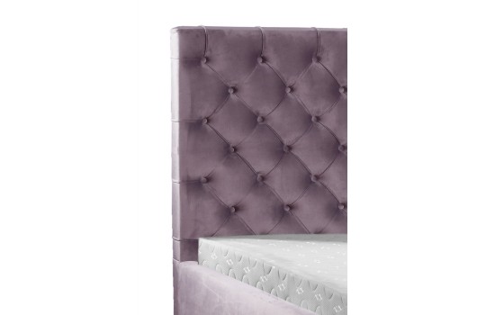 Pikowane wezgłowie łóżka Mondo