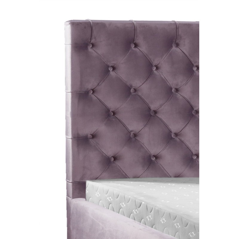 Pikowane wezgłowie łóżka Mondo