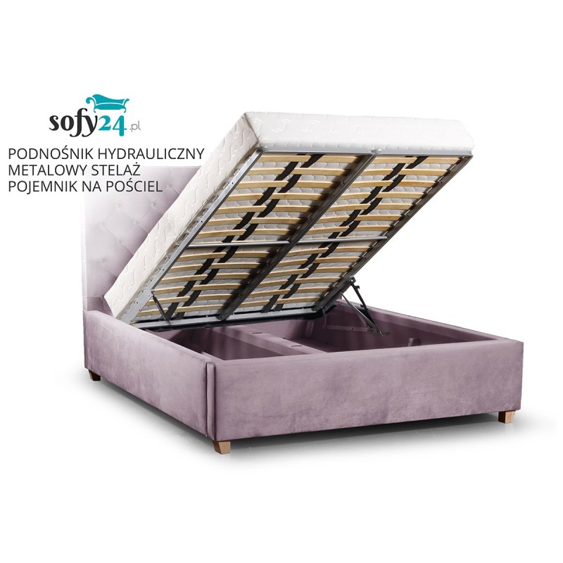 Łóżko Greg z pojemnikiem na pościel