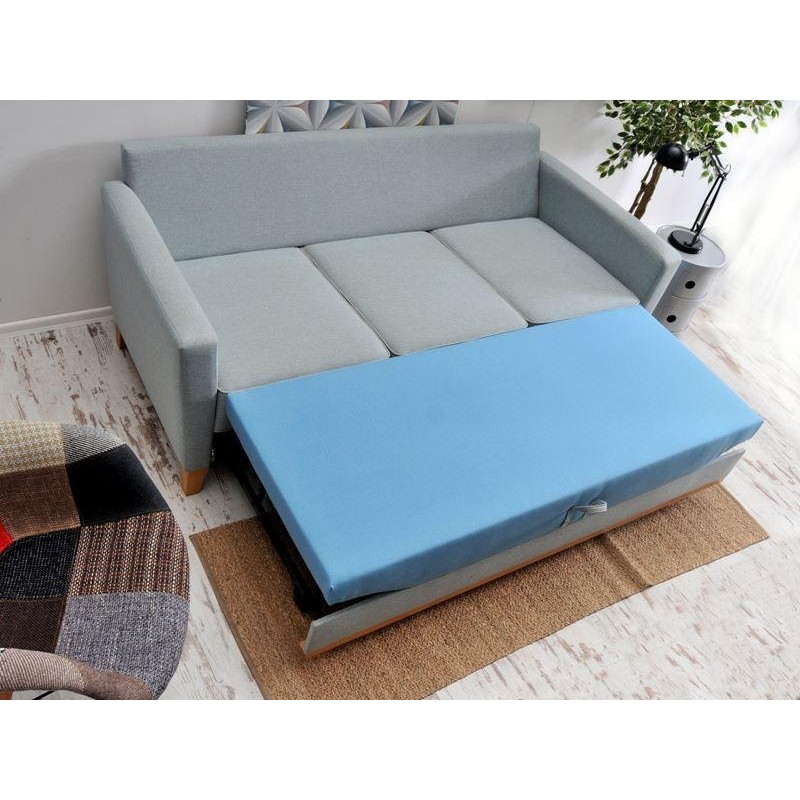 Sofa Bergen 3 po rozłożeniu funkcji spania Sofa Bergen 3 po rozłożeniu funkcji spania