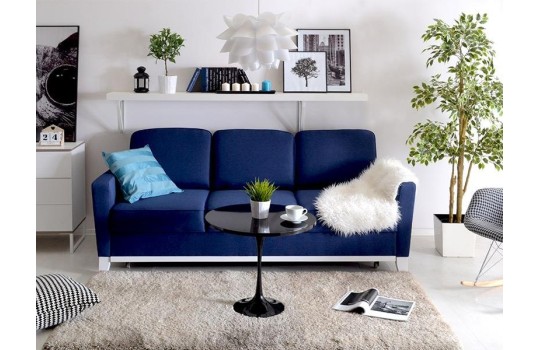 Granatowa sofa 3 osobowa Bergen Granatowa sofa 3 osobowa Bergen