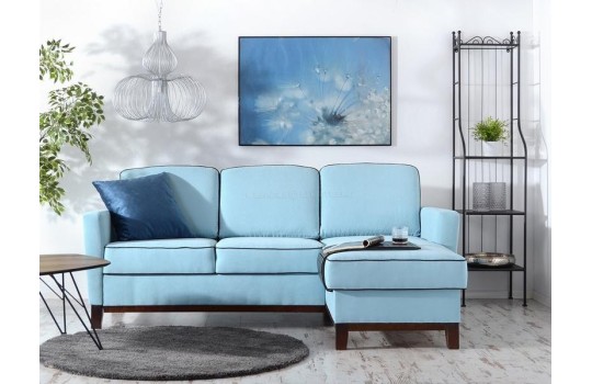 Błękitny narożnik Bergen 