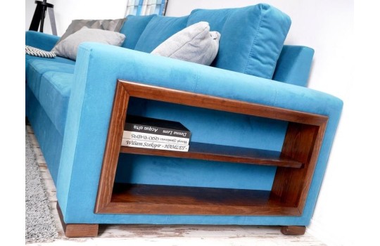 Drewniana półka jako opcja 