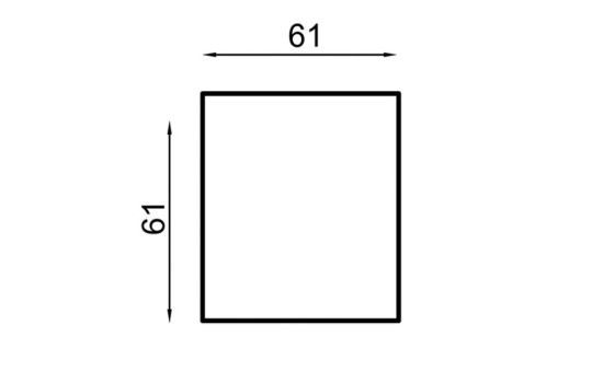 Pufa Karpatos - wymiary