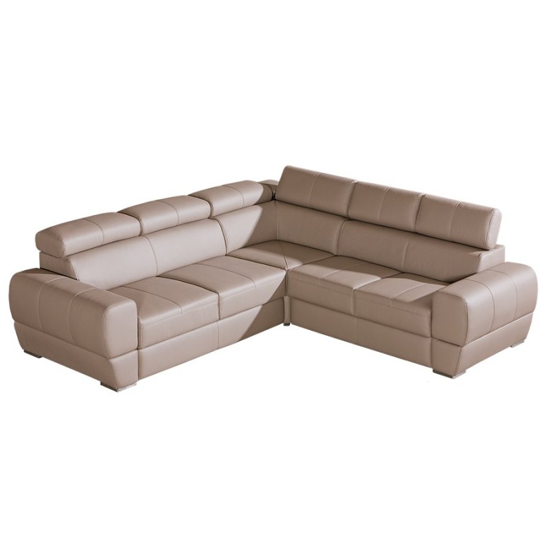 Narożnik Leros z regulowanymi zagłówkami