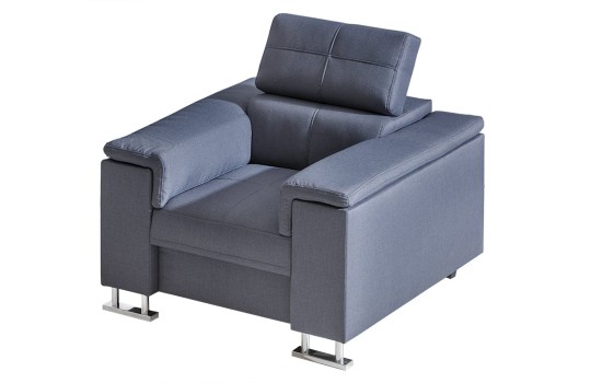 Fotel Andros - regulowany zagłówek