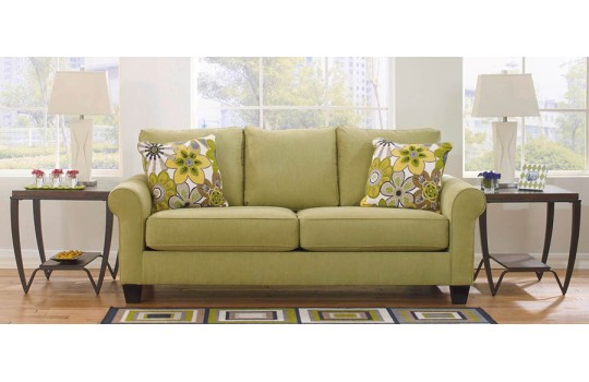 Stylowa kanapa w kolorze zielonym Boston 3