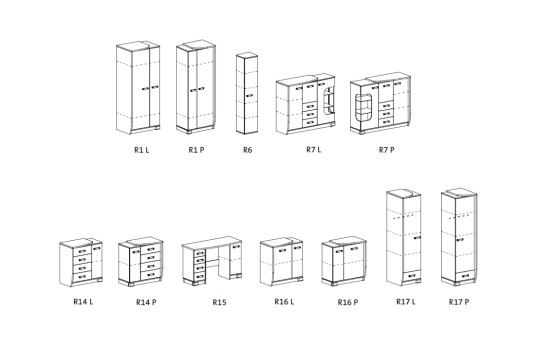 schemat elementów Romeo