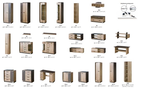 Meble z kolekcji Romeo