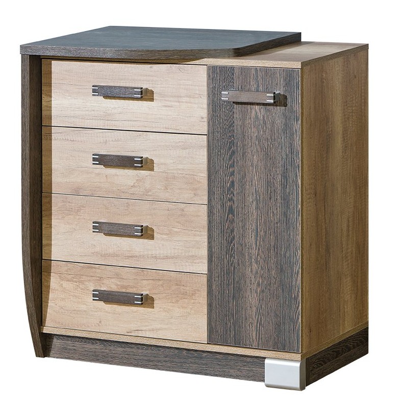 Komoda Romeo R14 z szufladami lewa