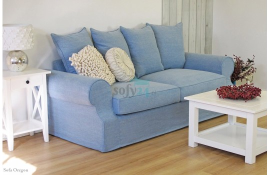 Stylizowana sofa do salonu Oregon 210 cm