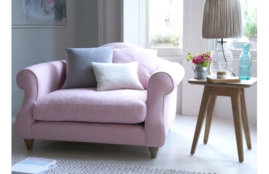 Kanapa w stylu hampton Telda 130 cm