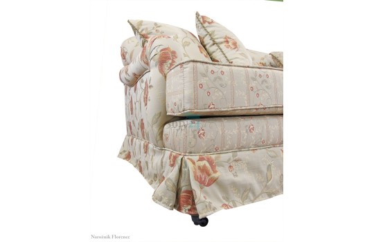 Narożnik Florence w tkaninie powierzonej