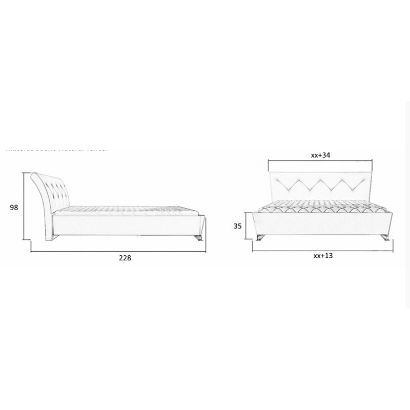 Schemat łóżka Rumbo