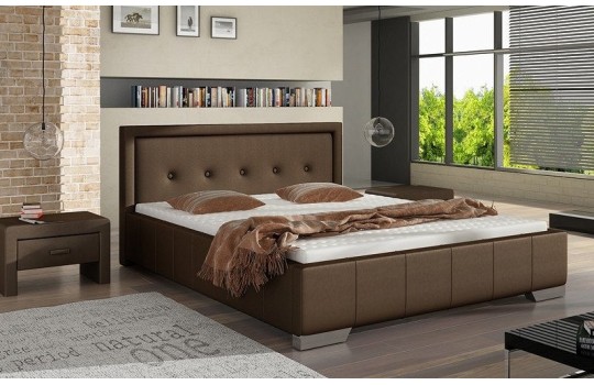 Eleganckie łóżko Kwant 