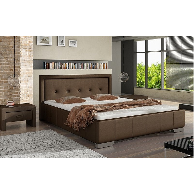 Eleganckie łóżko Kwant 