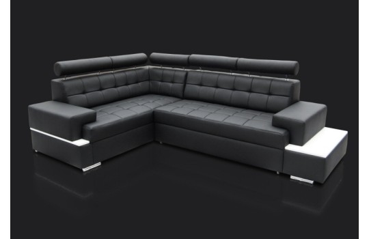 Nowoczesny narożnik pikowany Piker