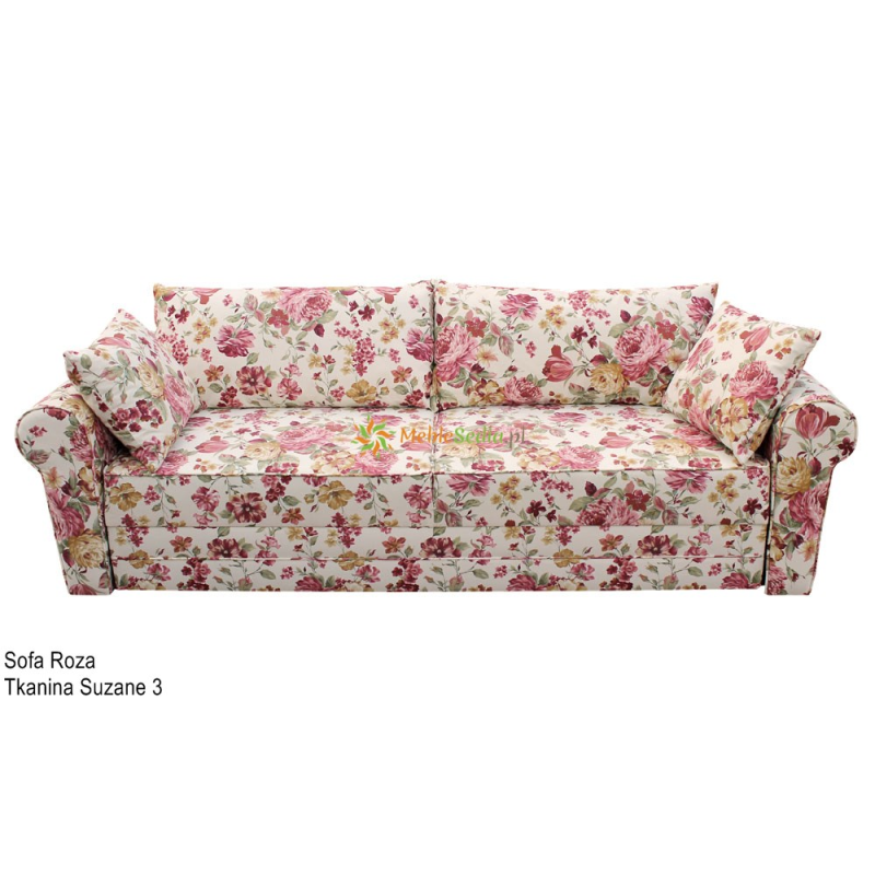 Sofa kwiatowa Roza