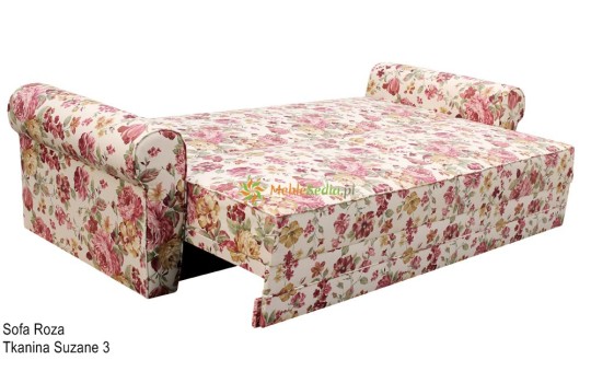 Kwiatowa sofa Roza