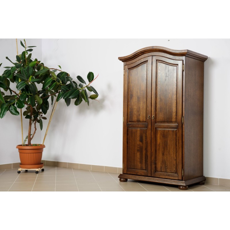 Dębowa szafa Ariadna 2D