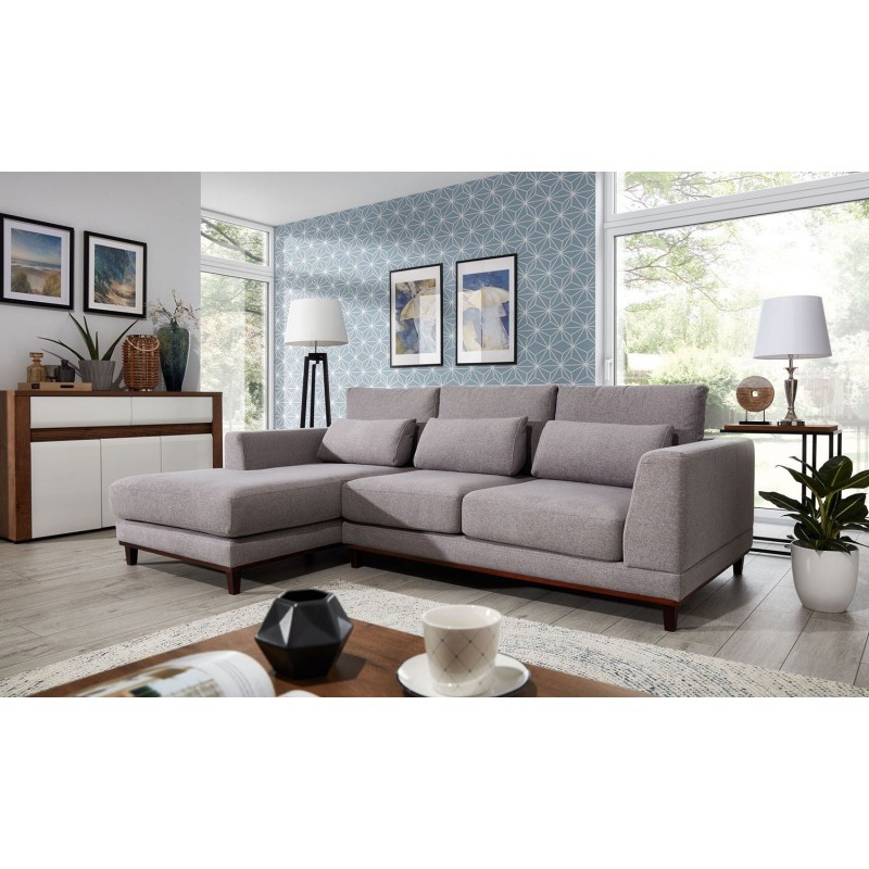 Narożnik 264x172 cm Pirello OTT L/P + 2 L/P / nogi drewniane
