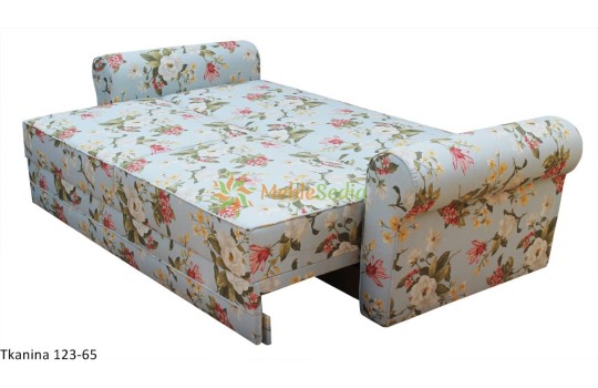 kanapa we wzory kwiatowe roza