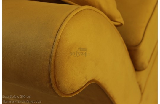 Boczek sofy Bufalo - tkanina French Velvet